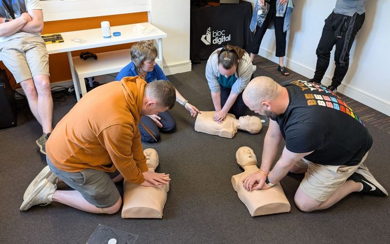 Emergency First Aid at Work one-day on-site course